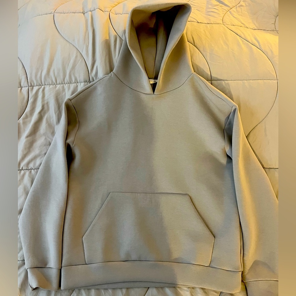 Light Grey Hoodie Oversizeded